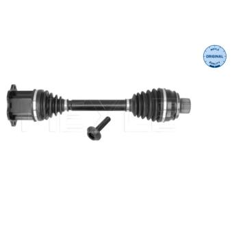 Arbre de transmission avant droit MEYLE [100 498 0772]