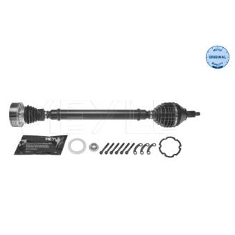 Arbre de transmission avant droit MEYLE 100 498 0775 pour MITSUBISHI SPACE 1.2 TSI - 110cv
