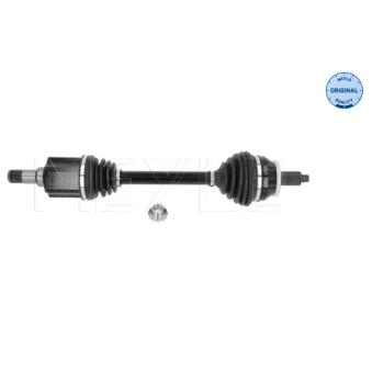 Arbre de transmission avant gauche MEYLE 100 498 0807 pour KIA PRO CEED 1.0 TSI - 110cv