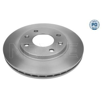 Jeu de 2 disques de frein avant MEYLE OEM 91517695