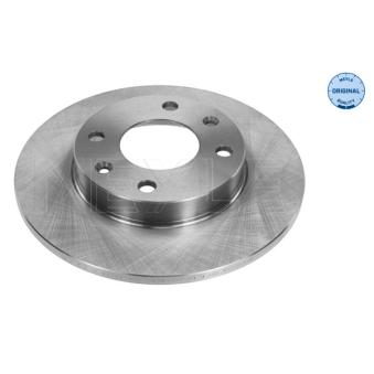 Jeu de 2 disques de frein avant MEYLE OEM 169001 Jeu de 2 disques de frein avant MEYLE OEM 169001