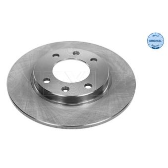 Jeu de 2 disques de frein arrière MEYLE OEM 95661749