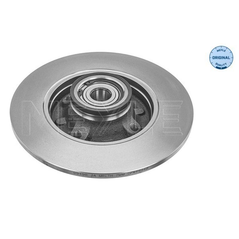 Jeu de 2 disques de frein arrière MEYLE 11-15 523 4101 - Visuel 1