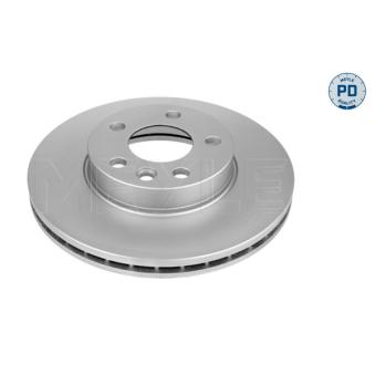 Jeu de 2 disques de frein avant MEYLE OEM 1001093