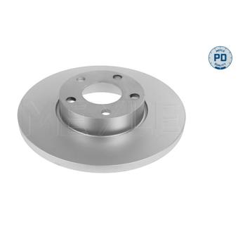 Jeu de 2 disques de frein avant MEYLE 115 521 0036/PD