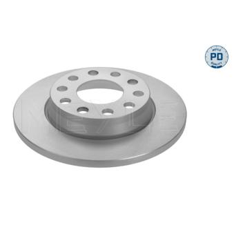 Jeu de 2 disques de frein arrière MEYLE OEM 8E0615601D