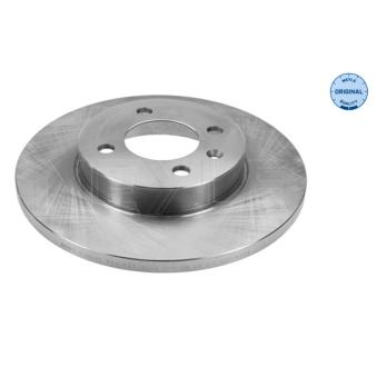 Jeu de 2 disques de frein avant MEYLE 115 521 1004 pour HONDA PRELUDE 1.9 TDI - 110cv