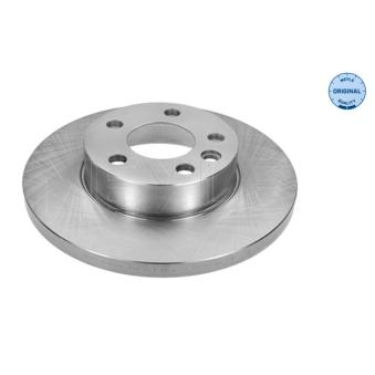 Jeu de 2 disques de frein avant MEYLE OEM 701615301G