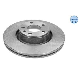 Jeu de 2 disques de frein avant MEYLE OEM 4F0615301D