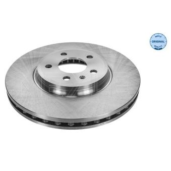 Jeu de 2 disques de frein avant MEYLE OEM 8K0615301A