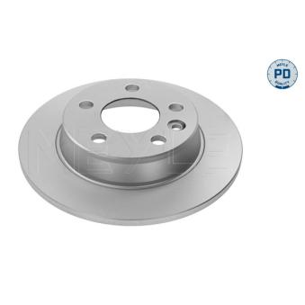 Jeu de 2 disques de frein arrière MEYLE OEM 7M0615601B