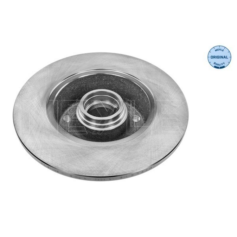 Jeu de 2 disques de frein arrière MEYLE 115 523 0016 - Visuel 1