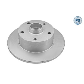 Jeu de 2 disques de frein arrière MEYLE OEM 8D0615601B