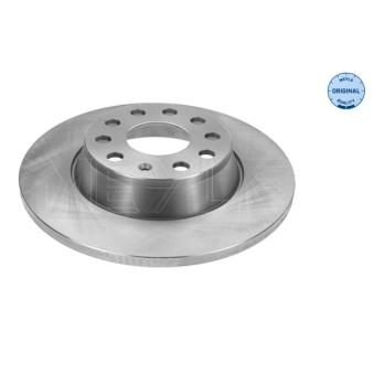 Jeu de 2 disques de frein arrière MEYLE 115 523 0025 pour CUPRA LEON 2.0 TDI - 110cv