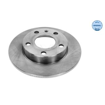 Jeu de 2 disques de frein arrière MEYLE OEM 8E0615601P