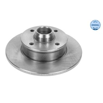 Jeu de 2 disques de frein arrière MEYLE OEM 191615601A