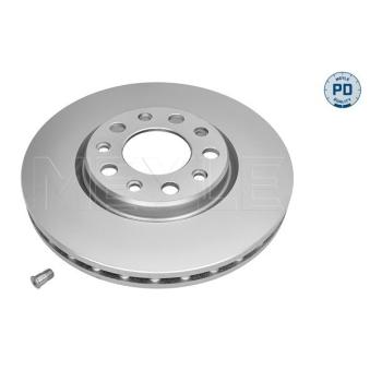 Jeu de 2 disques de frein avant MEYLE OEM 51815312