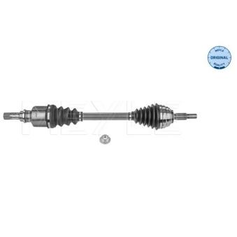 Arbre de transmission avant gauche MEYLE [16-14 498 0055]