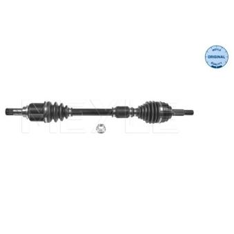 Arbre de transmission avant gauche MEYLE [16-14 498 0139]