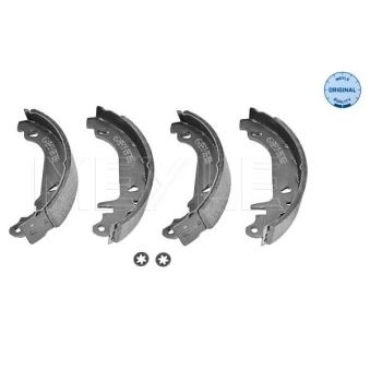 Jeu de mâchoires de frein MEYLE 16-14 533 0004 pour SKODA SUPERB 1.8 - 110cv