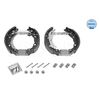 Jeu de mâchoires de frein MEYLE 16-14 533 0012/K pour CITROEN C3 1.6 16V - 120cv
