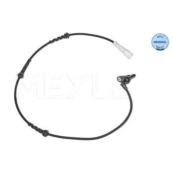 Capteur, vitesse de roue arrière gauche MEYLE OEM 8200254681