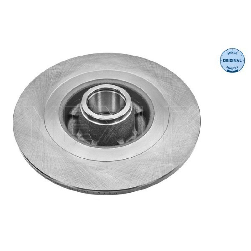 Jeu de 2 disques de frein arrière MEYLE 16-15 523 0004 - Visuel 1