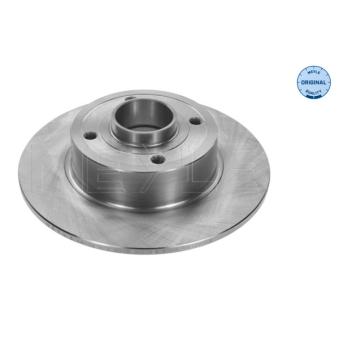 Jeu de 2 disques de frein arrière MEYLE 16-15 523 0016 pour FORD C-MAX 1.2 - 101cv