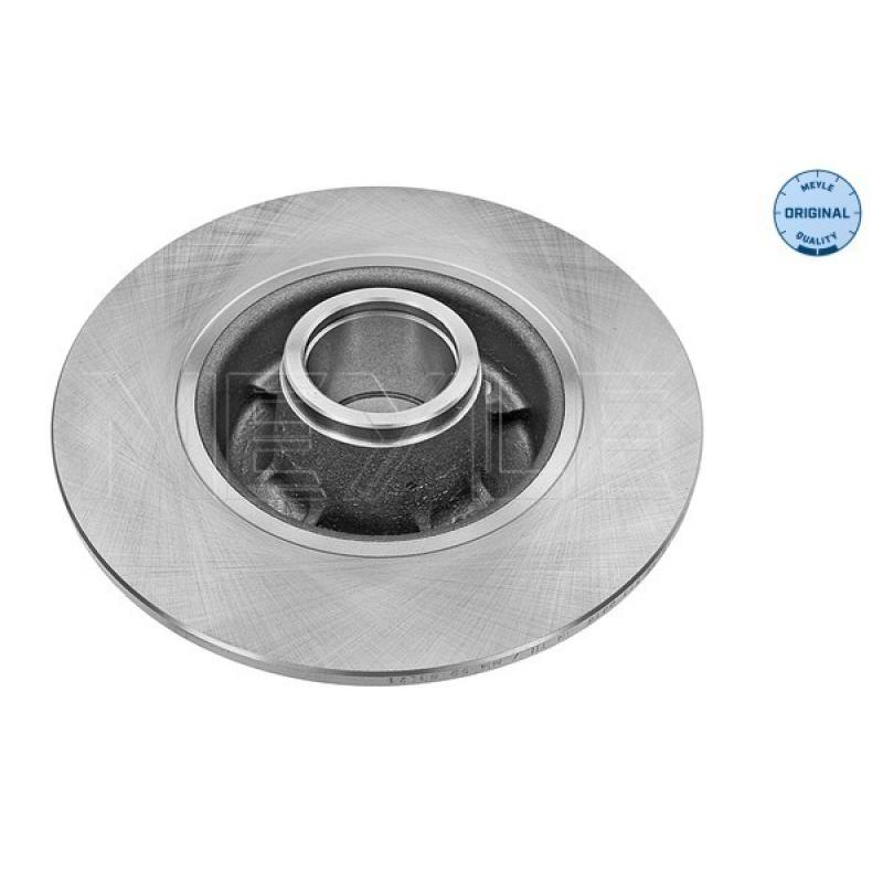 Jeu de 2 disques de frein arrière MEYLE 16-15 523 0016 - Visuel 1