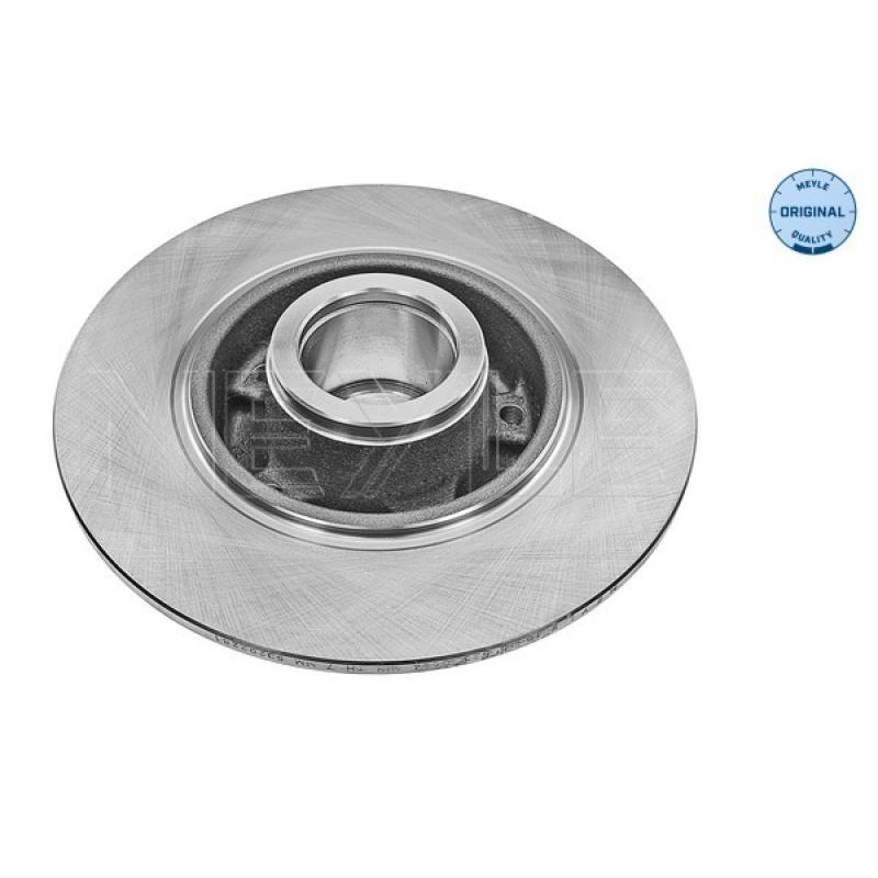 Jeu de 2 disques de frein arrière MEYLE 16-15 523 0024 - Visuel 1