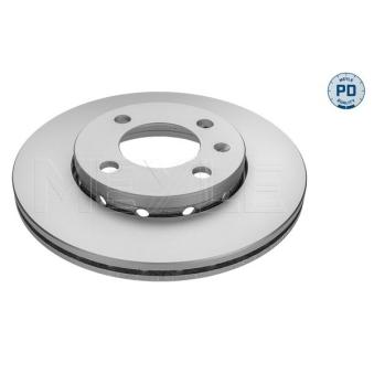 Jeu de 2 disques de frein avant MEYLE OEM 6N0615301F