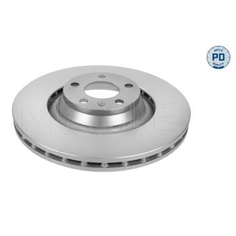 Jeu de 2 disques de frein avant MEYLE OEM 4F0615301G