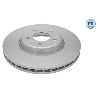 Jeu de 2 disques de frein avant MEYLE OEM 80A615301