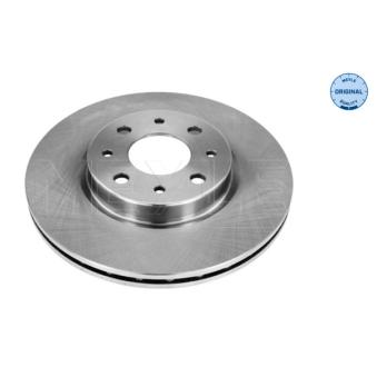 Jeu de 2 disques de frein avant MEYLE 215 521 0008 pour NISSAN MAXIMA 1.9 JTD 110 - 110cv