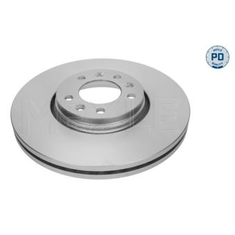 Jeu de 2 disques de frein avant MEYLE OEM 4249K0