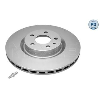 Jeu de 2 disques de frein avant MEYLE OEM 51885408