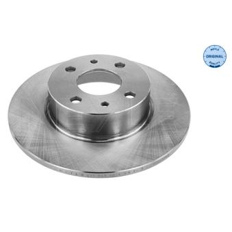 Jeu de 2 disques de frein arrière MEYLE 215 523 0014 pour FORD PUMA 1.9 JTD - 110cv