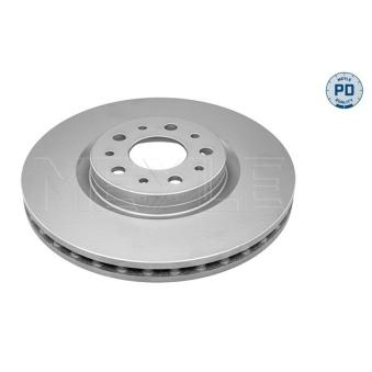 Jeu de 2 disques de frein avant MEYLE OEM 52017292