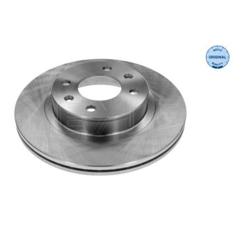 Jeu de 2 disques de frein avant MEYLE OEM 5171207700