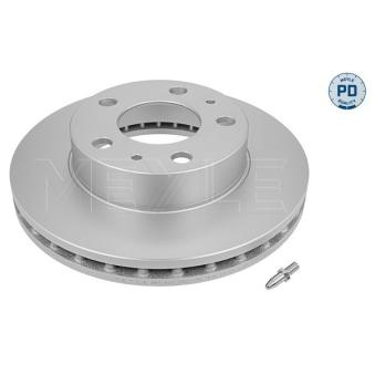 Jeu de 2 disques de frein avant MEYLE OEM 51957510