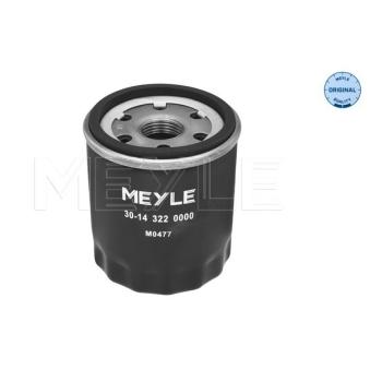Filtre à huile MEYLE 30-14 322 0000 pour AUDI 100 1.6 - 110cv