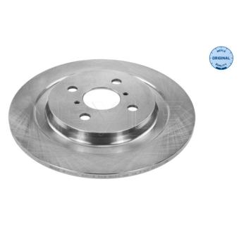 Jeu de 2 disques de frein arrière MEYLE OEM 424310D060