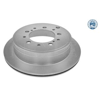 Jeu de 2 disques de frein arrière MEYLE OEM 4243160290
