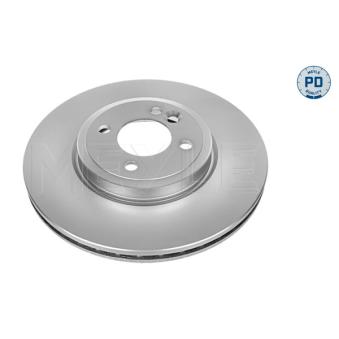 Jeu de 2 disques de frein arrière MEYLE OEM 6768933