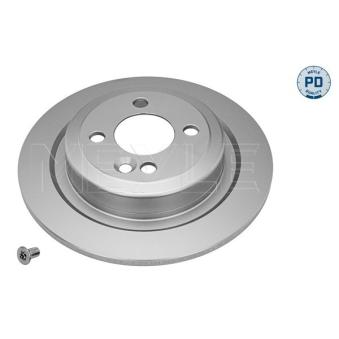 Jeu de 2 disques de frein arrière MEYLE OEM 34216784389