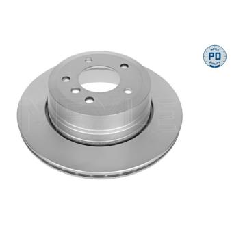 Jeu de 2 disques de frein arrière MEYLE OEM 34216763345