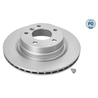 Jeu de 2 disques de frein arrière MEYLE OEM 34216792227