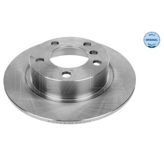 Jeu de 2 disques de frein arrière MEYLE 315 523 0035