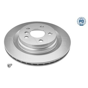 Jeu de 2 disques de frein arrière MEYLE OEM 6891086