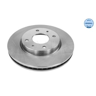 Jeu de 2 disques de frein arrière MEYLE 32-15 521 0023 pour MITSUBISHI LANCER 2.0 - 135cv